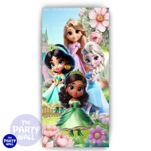 Princesas Mampara de punta redonda o rectangular Mampara de punta redonda