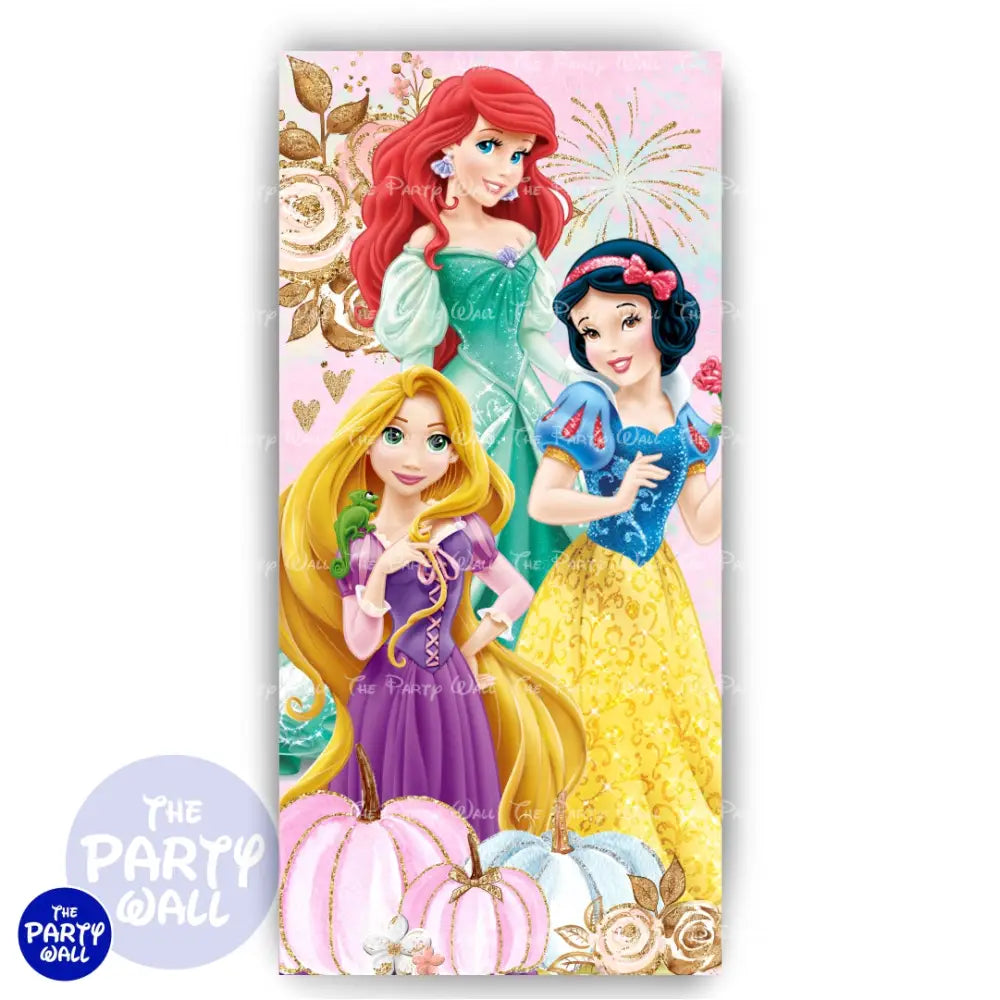 Princesas - Mampara de punta redonda o rectangular Mampara de punta redonda