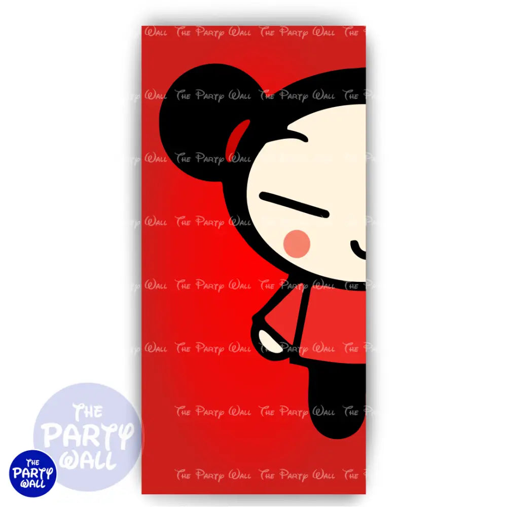 Pucca - Funda para mampara de punta redonda o rectangular - Mampara de punta redonda