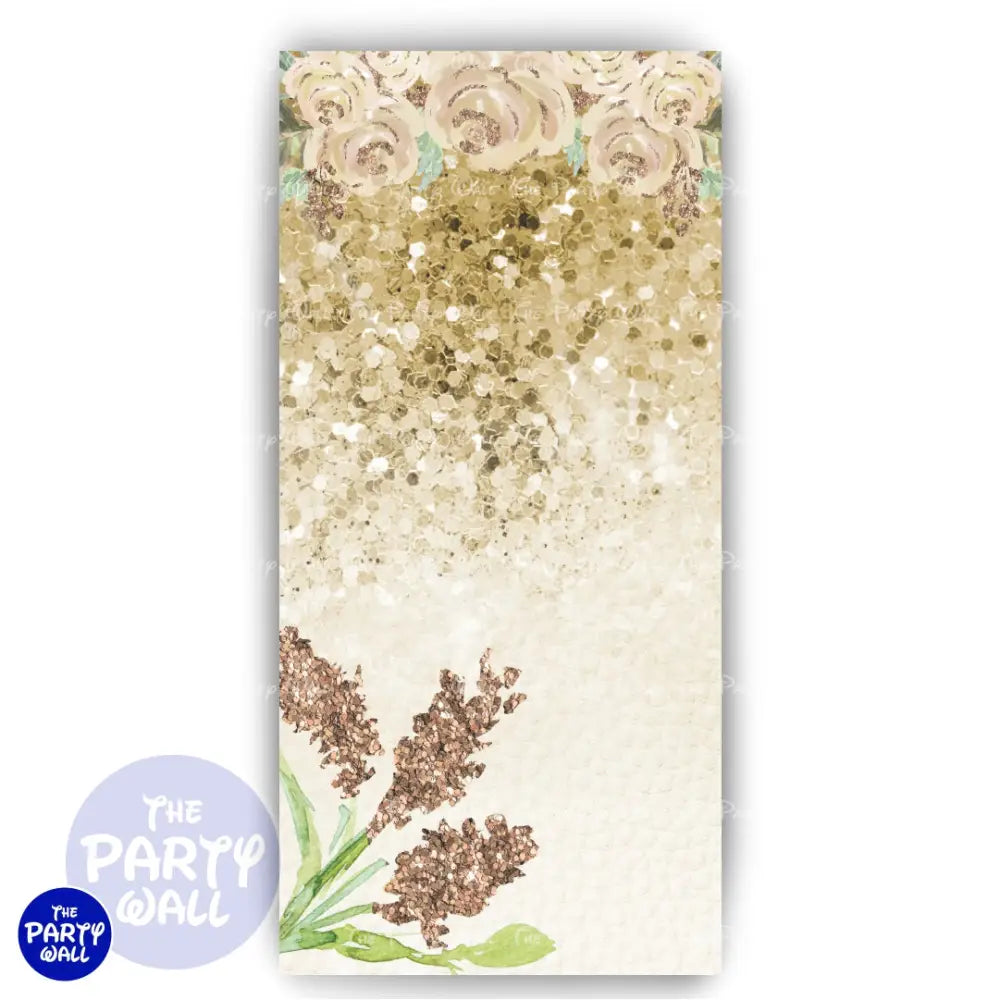 Quince Años - Funda para mampara de punta redonda o rectangular Mampara de punta redonda