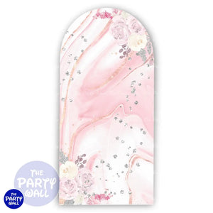 Quince Años - Funda para mampara de punta redonda o rectangular Mampara de punta redonda