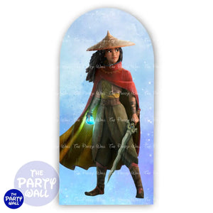 Raya y el último dragón - Funda para mampara de punta redonda o rectangular Mampara de punta redonda