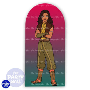 Raya y el último dragón - Funda para mampara de punta redonda o rectangular Mampara de punta redonda