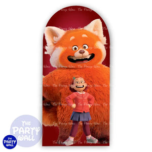 Red - Funda para mampara de punta redonda o rectangular Mampara de punta redonda