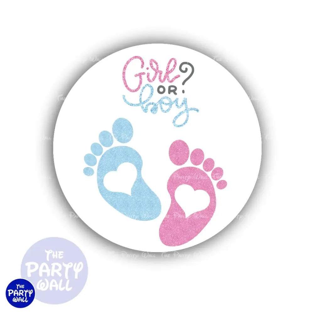 Revelación de Sexo - Funda para mampara circular Circular