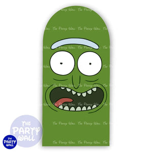 Rick y Morty - Funda para mampara de punta redonda o rectangular Mampara de punta redonda