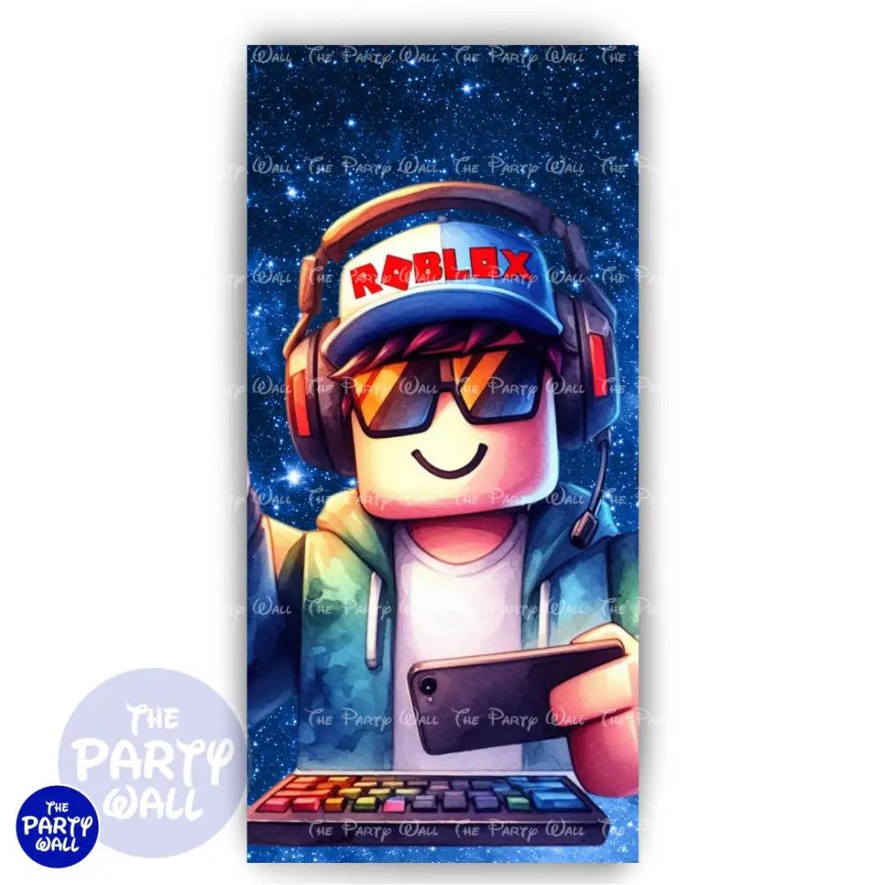 Roblox - Funda para mampara de punta redonda o rectangular Mampara de punta redonda