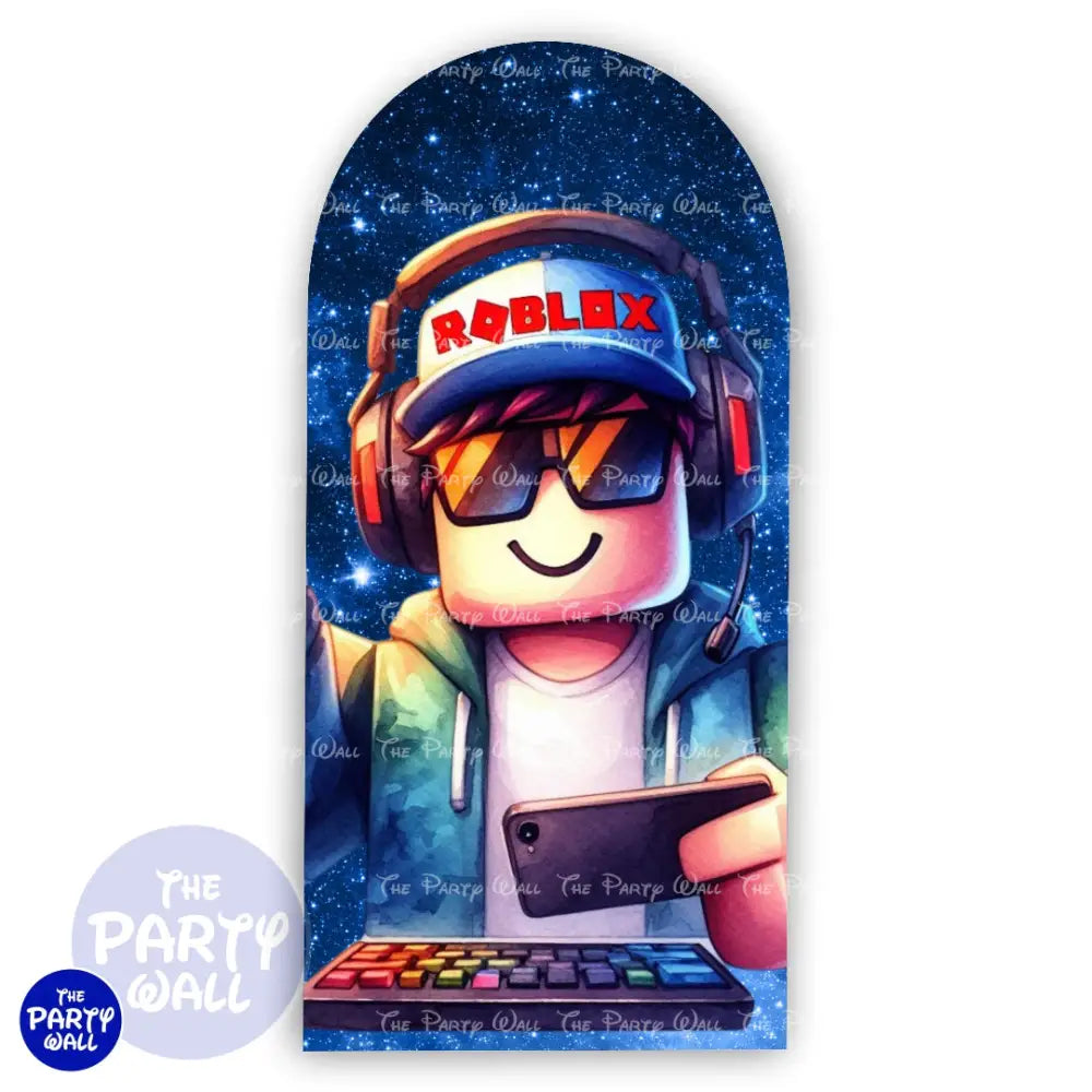 Roblox - Funda para mampara de punta redonda o rectangular Mampara de punta redonda