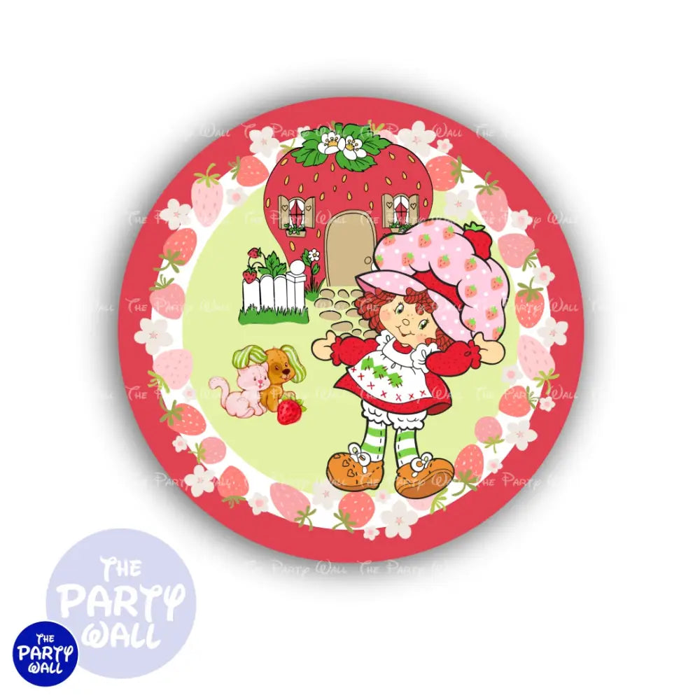 Rosita Fresita - Funda para mampara circular Circular