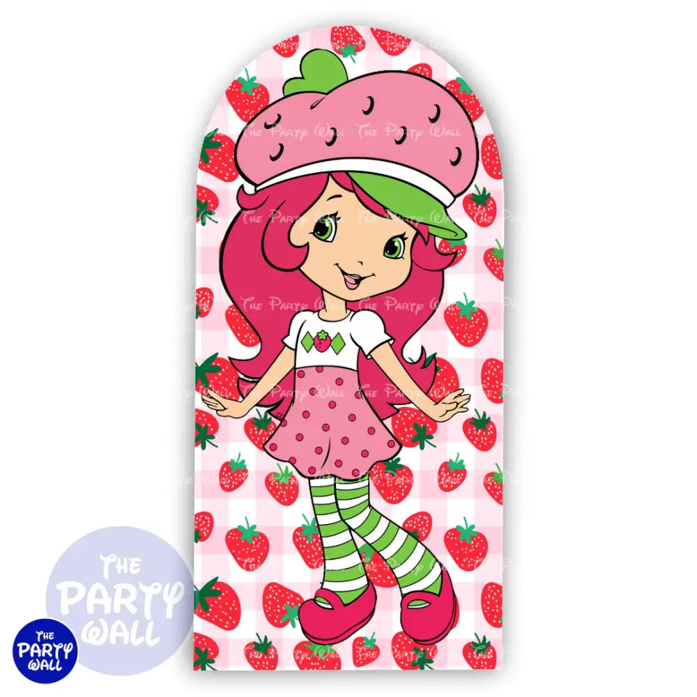 Rosita Fresita - Funda para mampara de punta redonda o rectangular Mampara de punta redonda