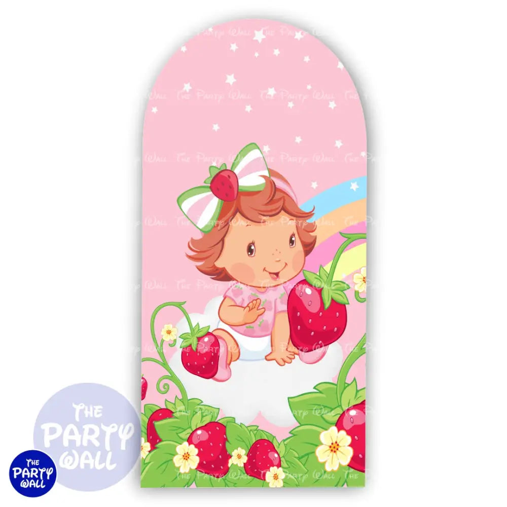 Rosita Fresita - Funda para mampara de punta redonda o rectangular Mampara de punta redonda