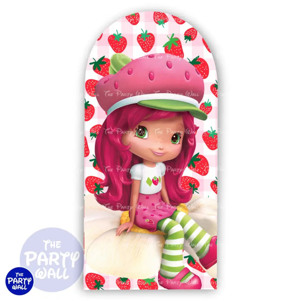 Rosita Fresita - Funda para mampara de punta redonda o rectangular Mampara de punta redonda