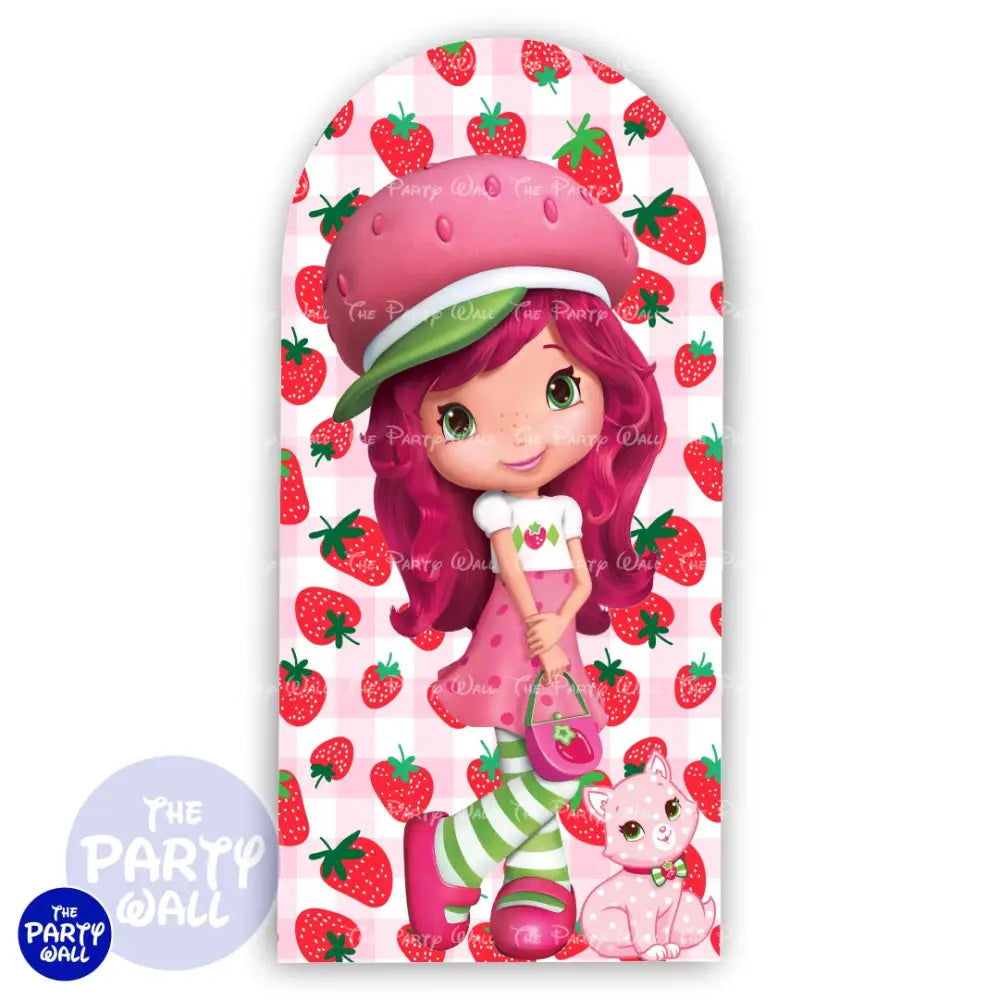 Rosita Fresita - Funda para mampara de punta redonda o rectangular Mampara de punta redonda