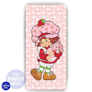 Rosita Fresita - Funda para mampara de punta redonda o rectangular Mampara de punta redonda