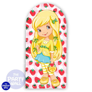 Rosita Fresita - Funda para mampara de punta redonda o rectangular Mampara de punta redonda