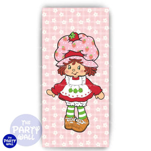 Rosita Fresita - Funda para mampara de punta redonda o rectangular Mampara de punta redonda