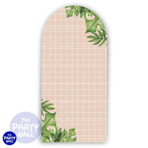 Safari Cute - Funda para mampara de punta redonda o rectangular Mampara de punta redonda