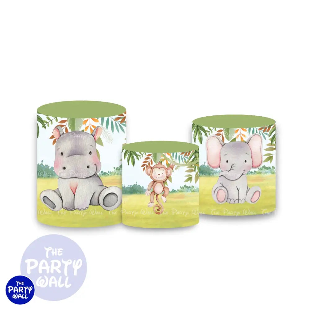Safari Cute - Fundas para cilindros Cilindros