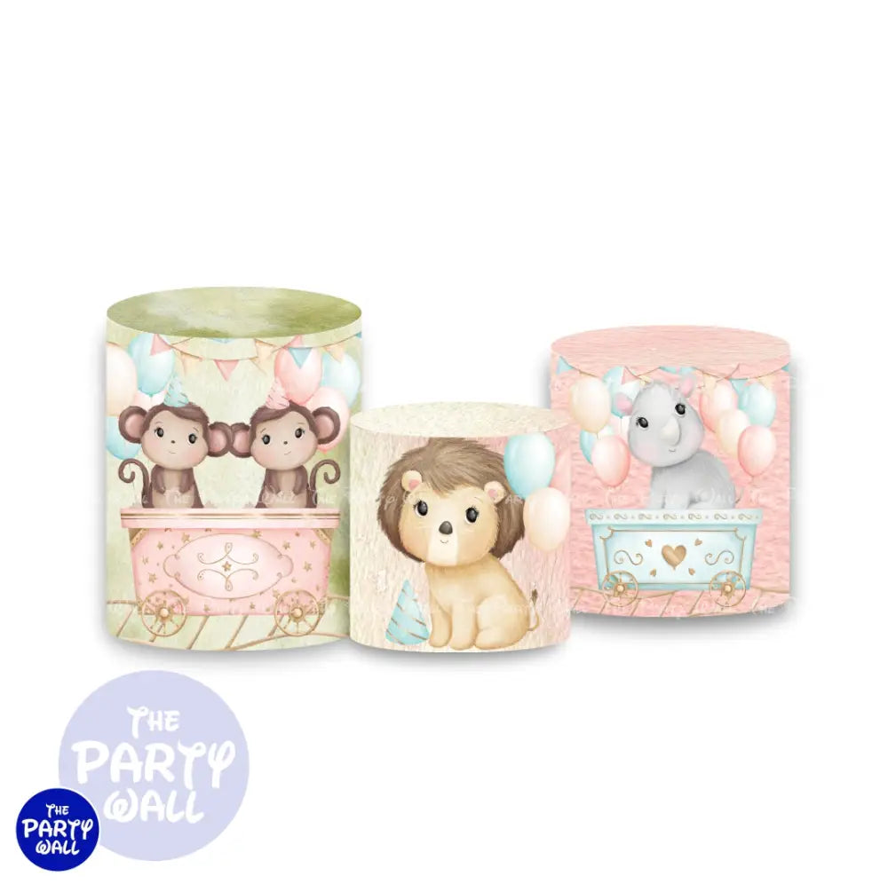 Safari Cute - Fundas para cilindros Cilindros