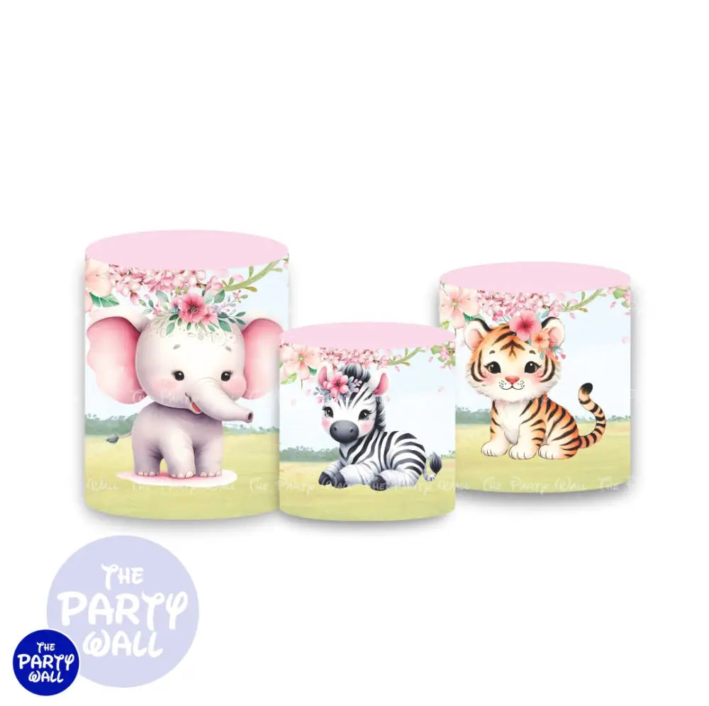 Safari Cute - Fundas para cilindros Cilindros