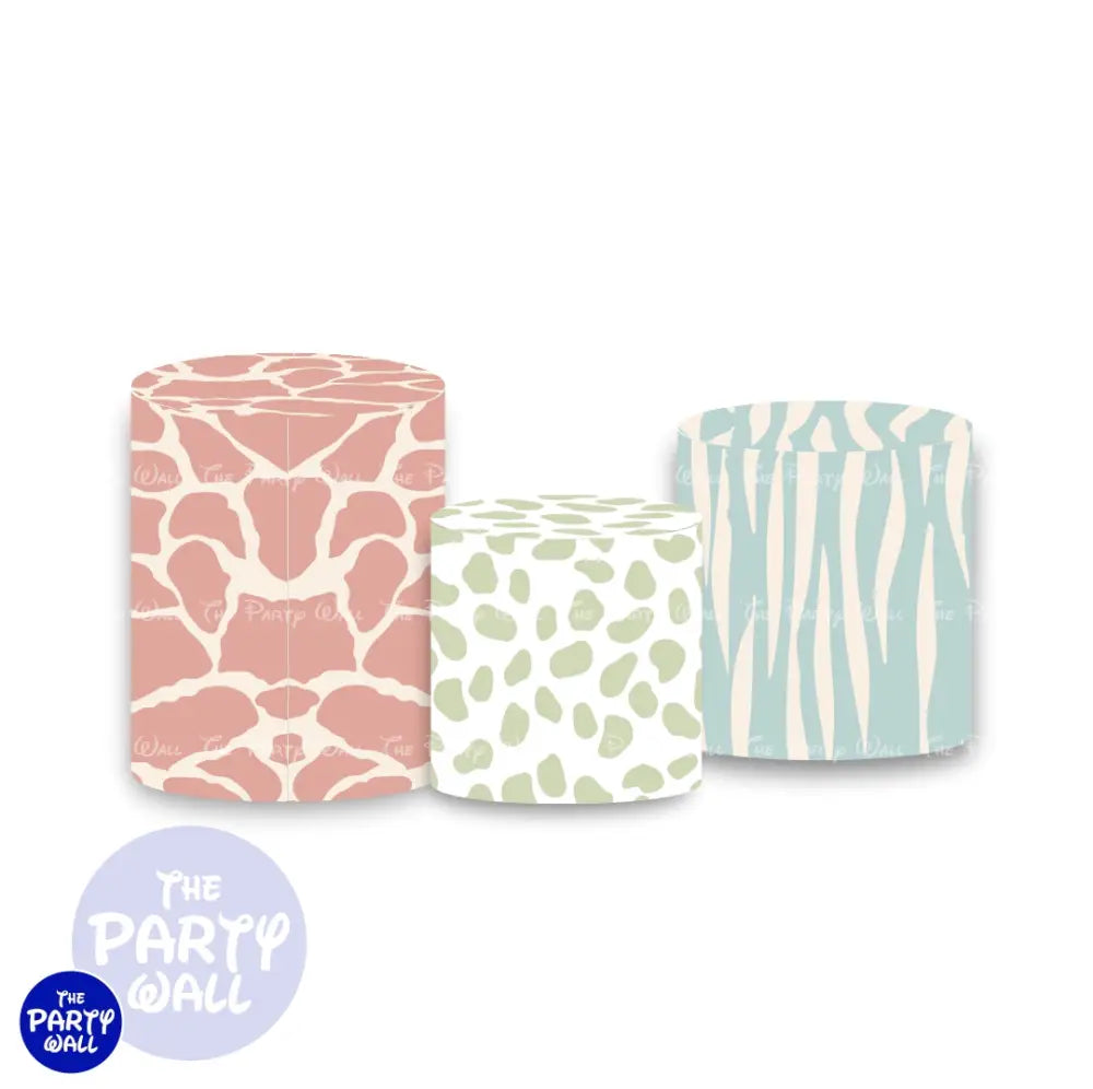 Safari Cute - Fundas para cilindros Cilindros