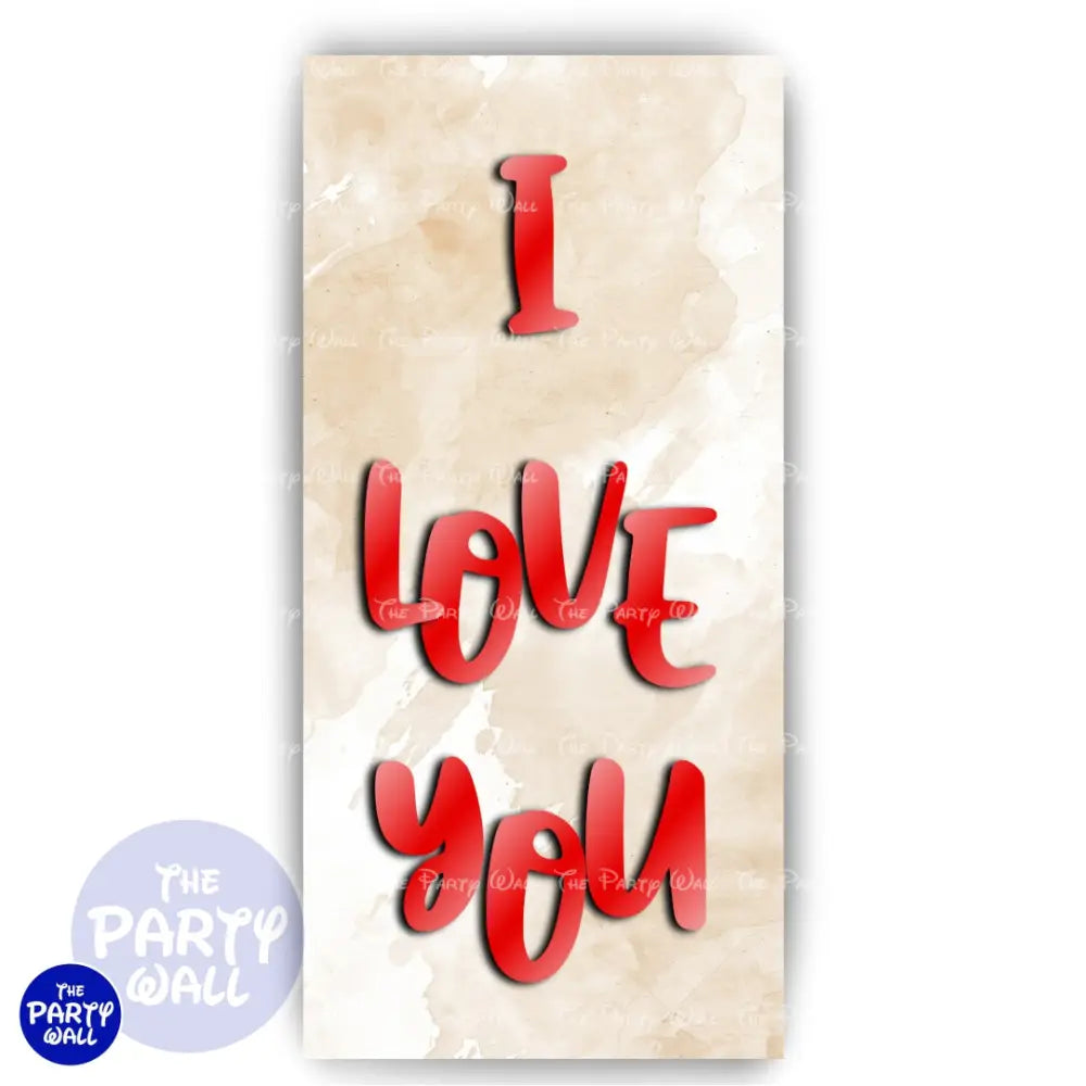 San Valentín - Funda para mampara de punta redonda o rectangular Mampara de punta redonda