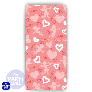 San Valentín - Funda para mampara de punta redonda o rectangular Mampara de punta redonda