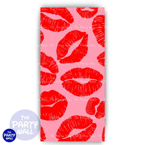 San Valentín - Funda para mampara de punta redonda o rectangular Mampara de punta redonda