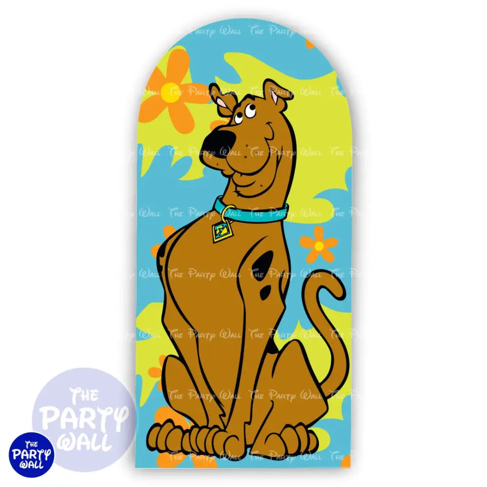 Scooby Doo - Funda para mampara de punta redonda o rectangular Mampara de punta redonda