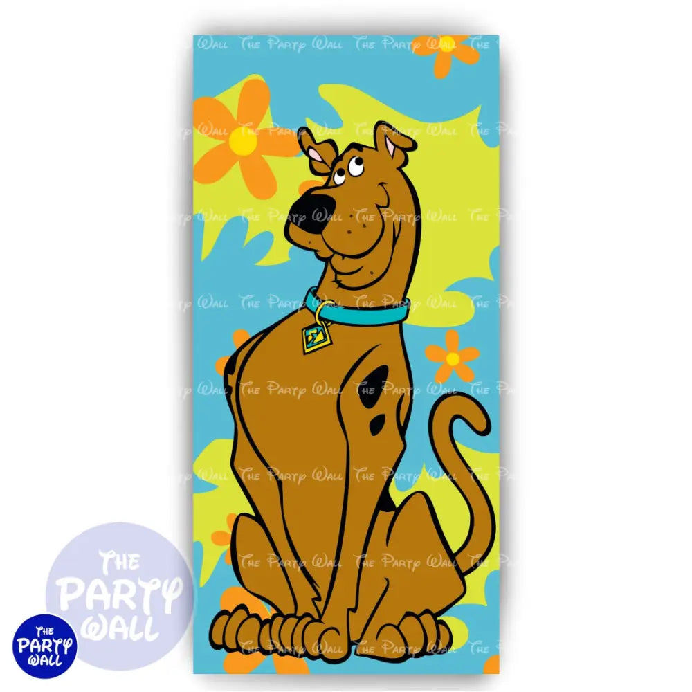 Scooby Doo - Funda para mampara de punta redonda o rectangular Mampara de punta redonda