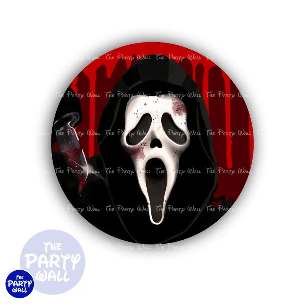 Scream - Funda para mampara circular Circular