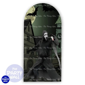 Scream - Funda para mampara de punta redonda o rectangular Mampara de punta redonda