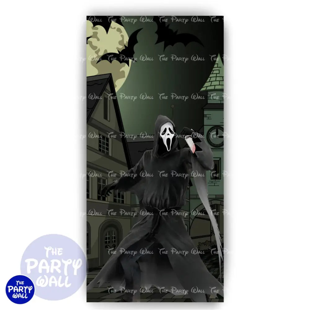 Scream - Funda para mampara de punta redonda o rectangular Mampara de punta redonda