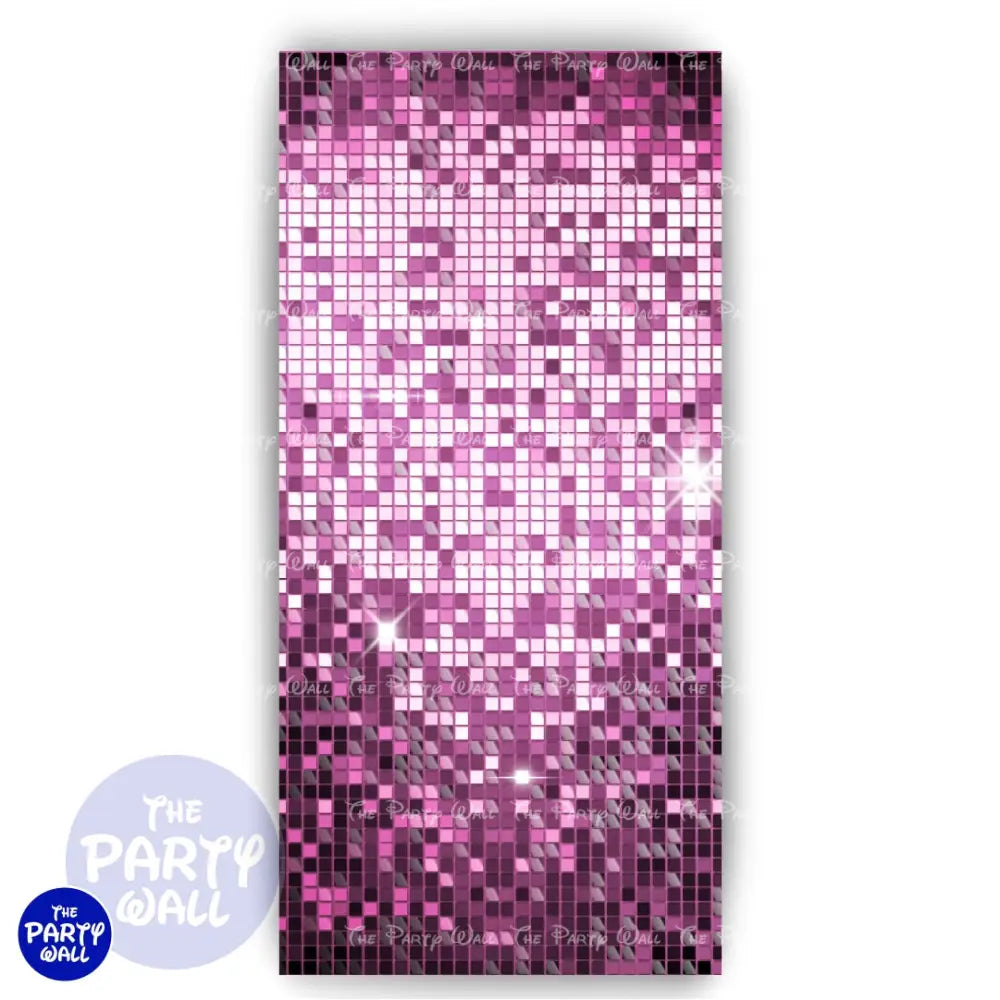 Shimmer Wall - Funda para mampara de punta redonda o rectangular Mampara de punta redonda