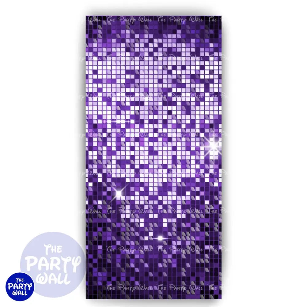 Shimmer Wall - Funda para mampara de punta redonda o rectangular Mampara de punta redonda