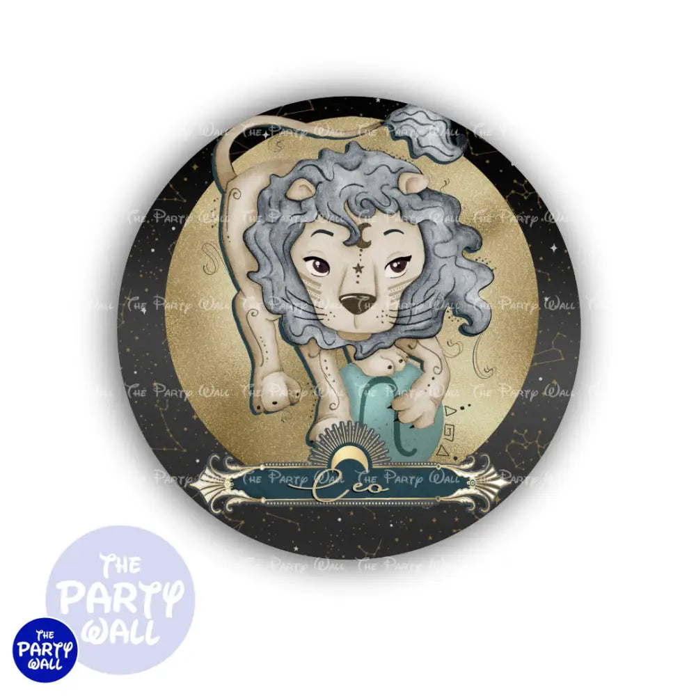 Signos Zodiacales - Funda para mampara circular Circular