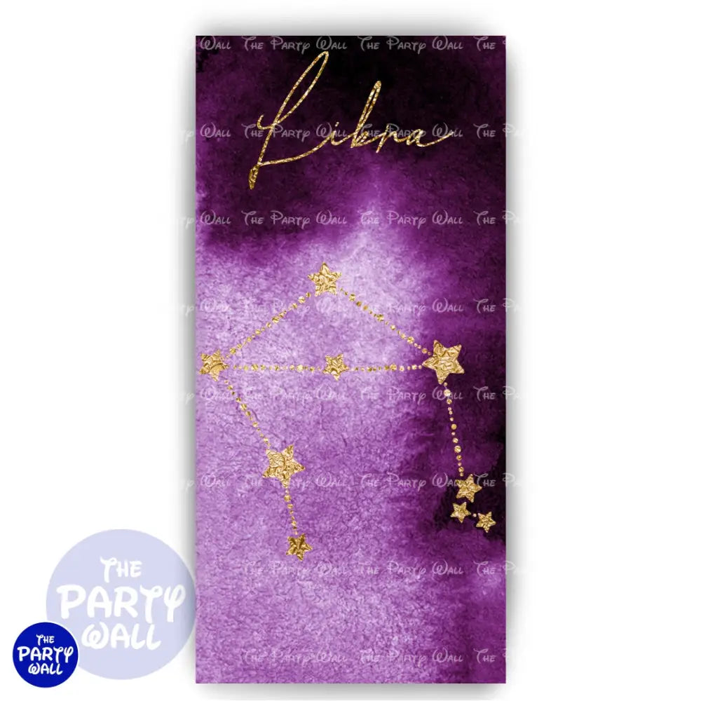 Signos Zodiacales - Funda para mampara de punta redonda o rectangular Mampara de punta redonda