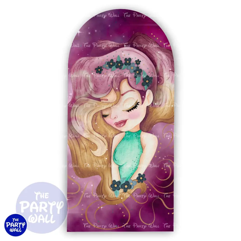 Signos Zodiacales - Funda para mampara de punta redonda o rectangular Mampara de punta redonda