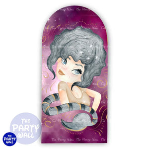 Signos Zodiacales - Funda para mampara de punta redonda o rectangular Mampara de punta redonda