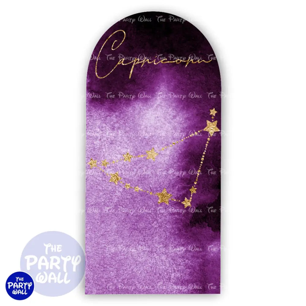 Signos Zodiacales - Funda para mampara de punta redonda o rectangular Mampara de punta redonda