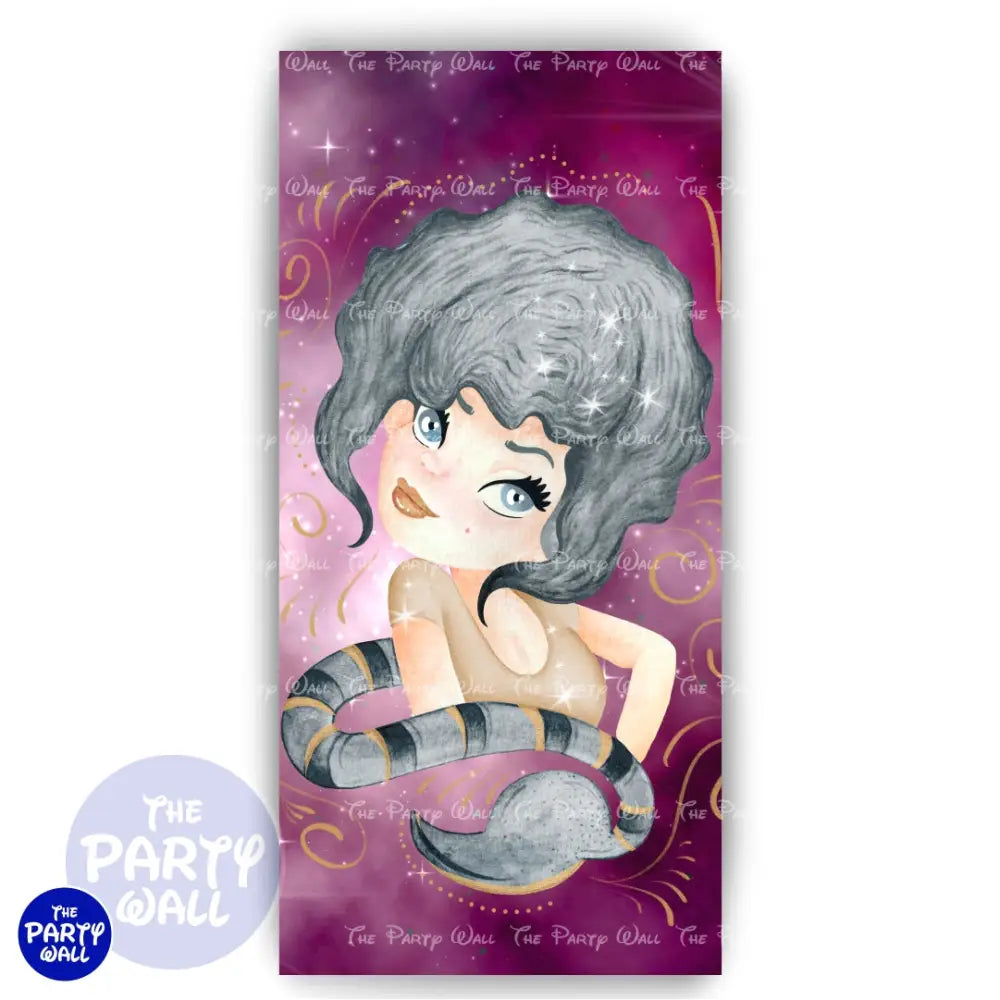 Signos Zodiacales - Funda para mampara de punta redonda o rectangular Mampara de punta redonda