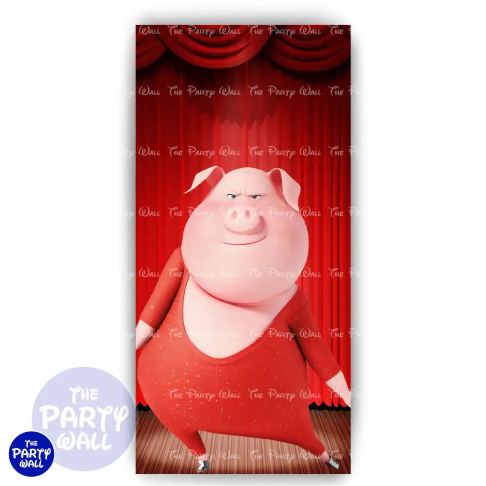 Sing - Funda para mampara de punta redonda o rectangular Mampara de punta redonda