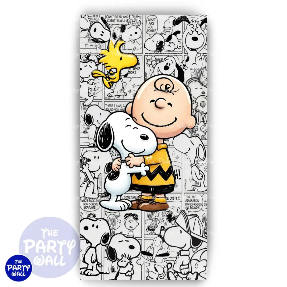 Snoopy - Funda para mampara de punta redonda o rectangular - Mampara de punta redonda