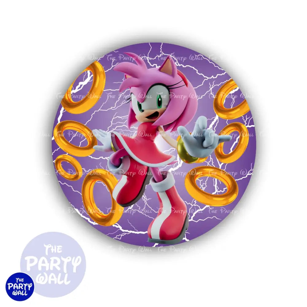 Sonic - Funda para mampara circular Circular