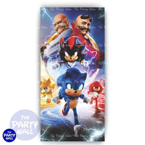 Sonic - Funda para mampara de punta redonda o rectangular Mampara de punta redonda