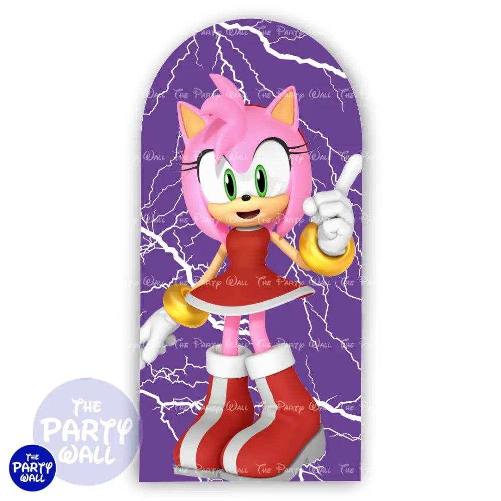 Sonic - Funda para mampara de punta redonda o rectangular Mampara de punta redonda
