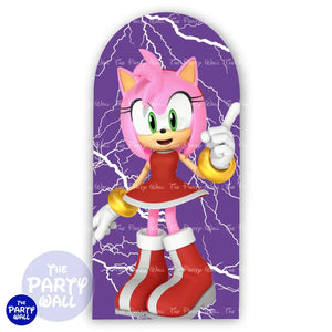 Sonic - Funda para mampara de punta redonda o rectangular Mampara de punta redonda