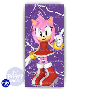 Sonic - Funda para mampara de punta redonda o rectangular Mampara de punta redonda