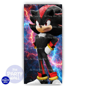 Sonic - Funda para mampara de punta redonda o rectangular Mampara de punta redonda