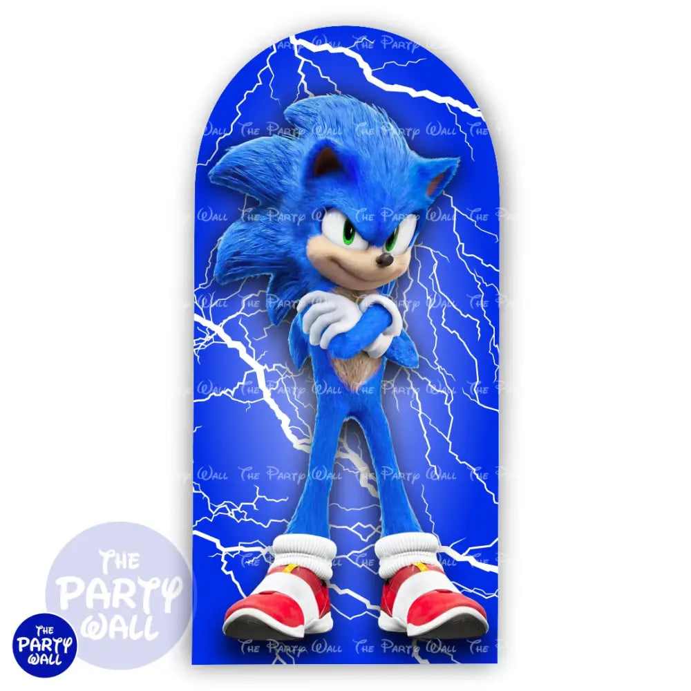 Sonic - Funda para mampara de punta redonda o rectangular Mampara de punta redonda